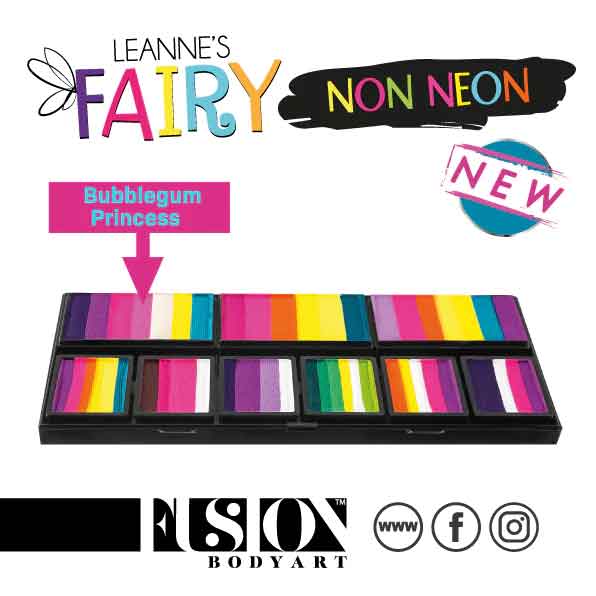 Fusion Body Art Fusion Petal Cake Leannes BubbleGum Princess 25gr