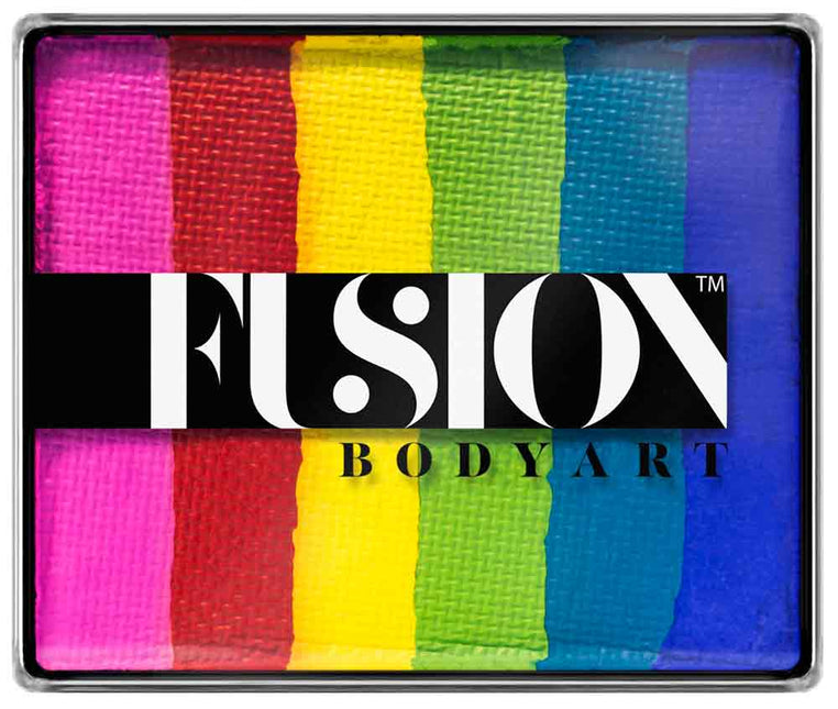 Fusion Body Art Fusion Rainbow Cake Bright Rainbow 50 gram