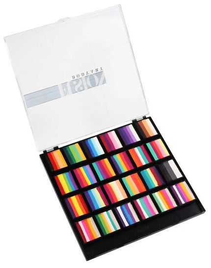 Fusion Body Art Fusion Rainbow Paradise Split Cake Palette