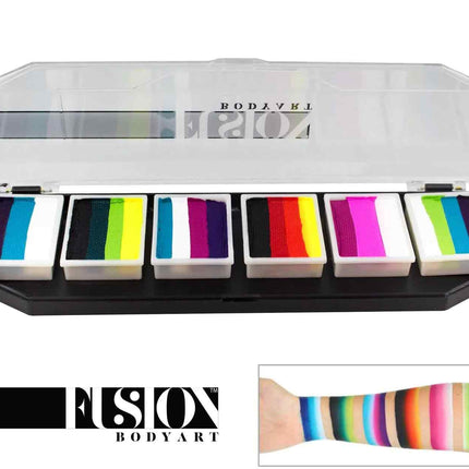 Fusion Body Art Fusion Schmink Palette Rainbow Burst