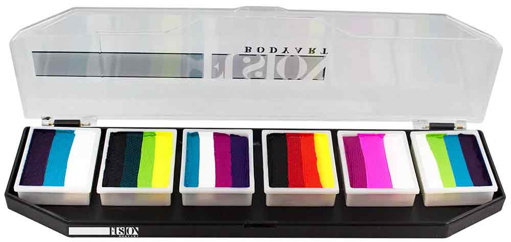 Fusion Body Art Fusion Schmink Palette Rainbow Burst