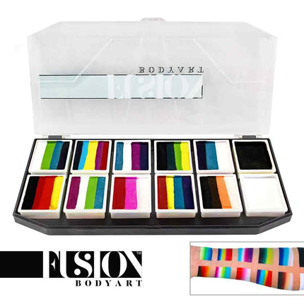 Fusion Body Art Fusion Schmink Palette Rainbow Explosion