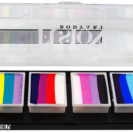 Fusion Body Art Fusion Schmink Palette Rainbow Splash