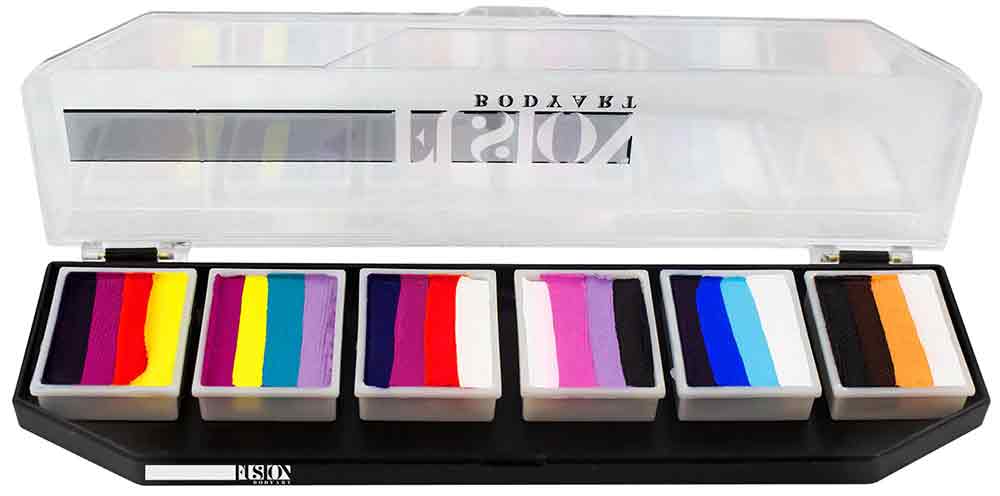 Fusion Body Art Fusion Schmink Palette Rainbow Splash
