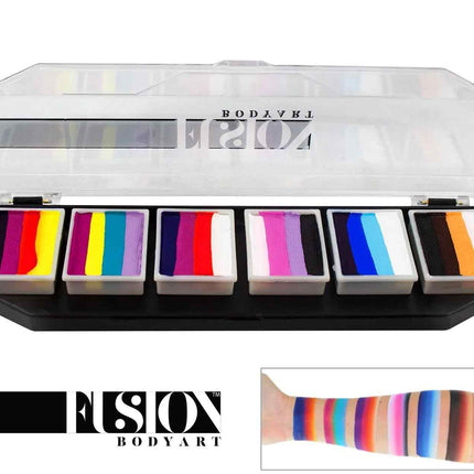 Fusion Body Art Fusion Schmink Palette Rainbow Splash
