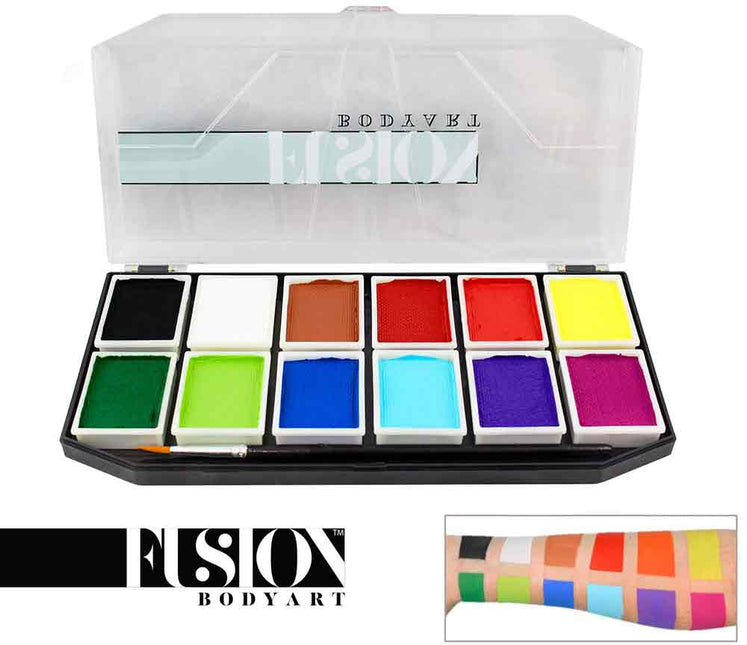 Fusion Body Art Fusion Schmink Sampler Palette