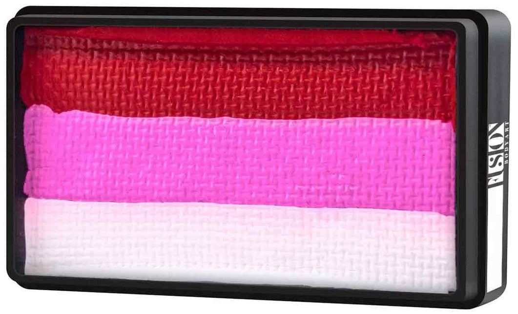 Fusion Body Art Fusion Splitcake Schmink Bold Rose 30 gram