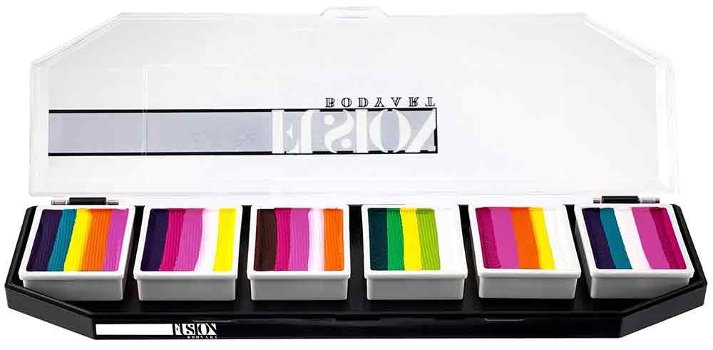 Fusion Body Art Fusion Splitcake Schmink Butterfly Palette