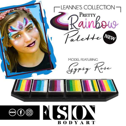 Fusion Body Art Fusion Splitcake Schmink Leannes Gypsy Rose 30 gram