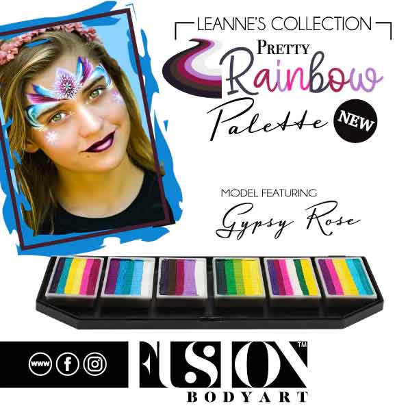 Fusion Body Art Fusion Splitcake Schmink Leannes Gypsy Rose 30 gram