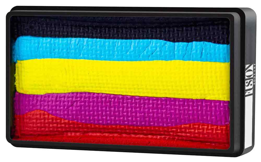 Fusion Body Art Fusion Splitcake Schmink Leannes Rainbow 30 gram