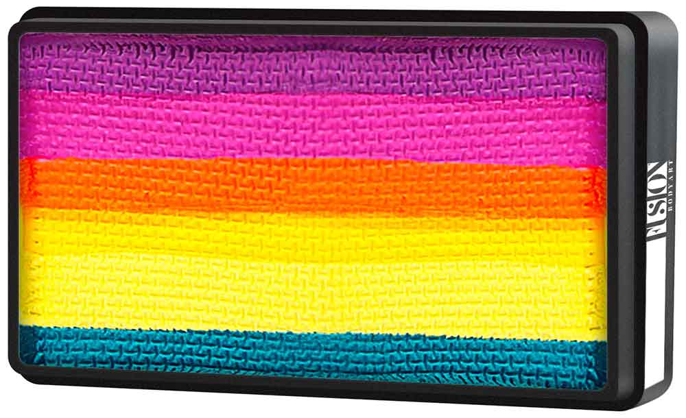 Fusion Body Art Fusion Splitcake Schmink Leannes Vivid Rainbow 30 gram