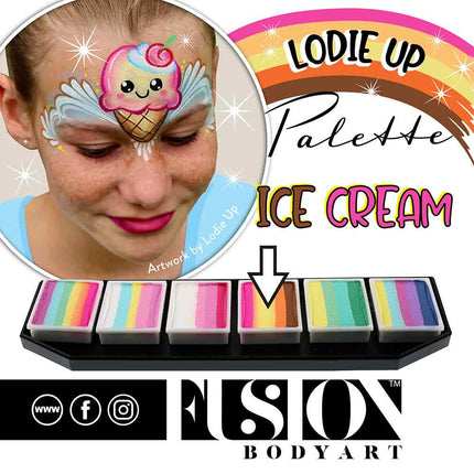 Fusion Body Art Fusion Splitcake Schmink Lodie Up Ice Cream 30 gram