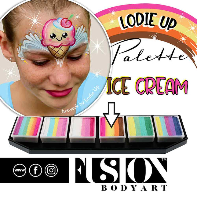 Fusion Body Art Fusion Splitcake Schmink Lodie Up Ice Cream 30 gram