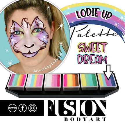 Fusion Body Art Fusion Splitcake Schmink Lodie Up Sweet Dream 30 gram