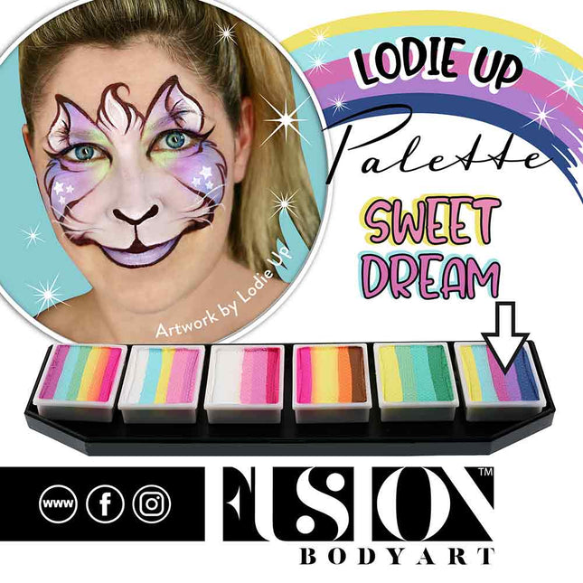 Fusion Body Art Fusion Splitcake Schmink Lodie Up Sweet Dream 30 gram