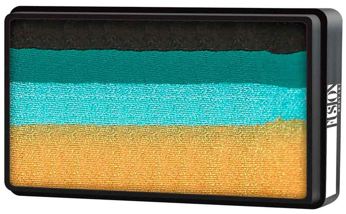 Fusion Body Art Fusion Splitcake Schmink Nats Gold Range Dragonfly 30 gram