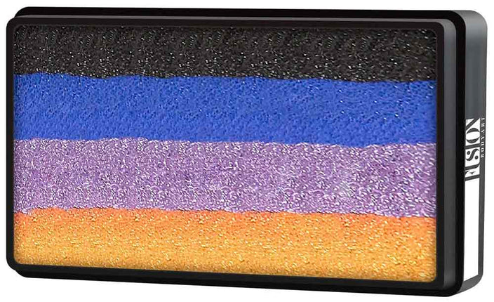 Fusion Body Art Fusion Splitcake Schmink Nats Gold Range Violet 30 gram