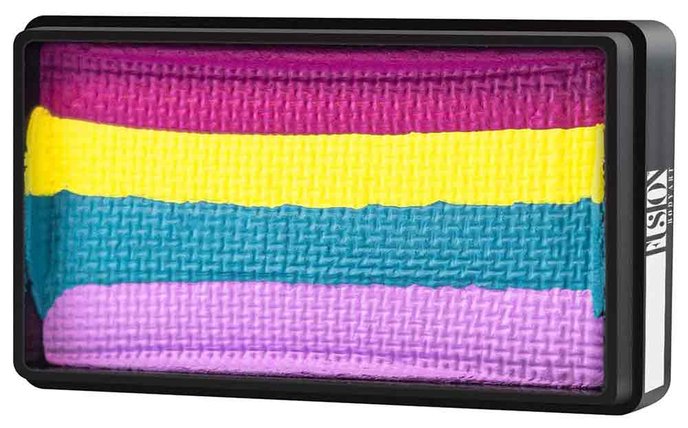 Fusion Body Art Fusion Splitcake Schmink Spring Rainbow 30 gram