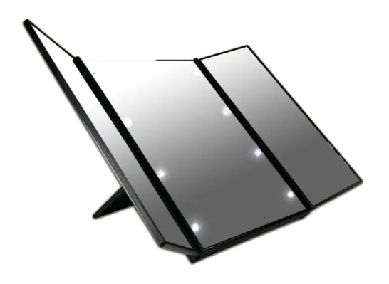 Gérard Brinard Make-up 3-luik LED Tasspiegeltje