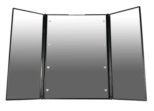 Gérard Brinard Make-up 3-luik LED Tasspiegeltje