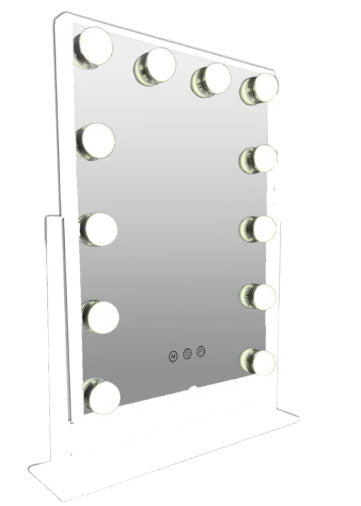 Gérard Brinard Make-up LED Spiegel Hollywood Wit