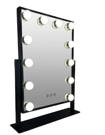 Gérard Brinard Make-up LED Spiegel Hollywood Zwart