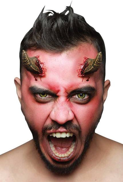 Ghoulish Demon Horns Applicatie