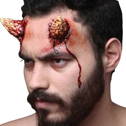 Ghoulish Evil Devil Large Horns Applicatie