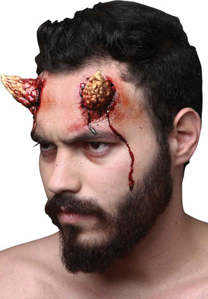 Ghoulish Evil Devil Large Horns Applicatie