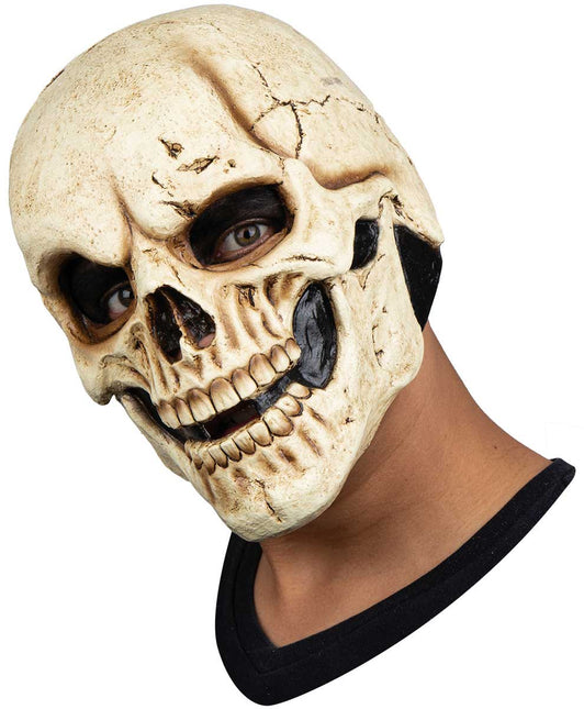 Ghoulish Latex Bonejangles Tan Masker