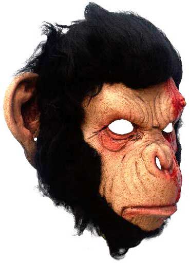 Ghoulish Latex Infected Chimp Masker