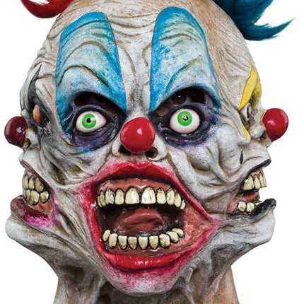 Ghoulish Latex Tripolar Clown Masker
