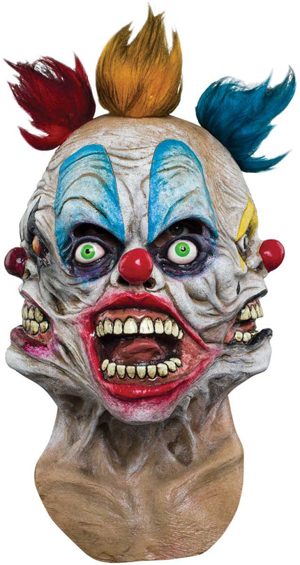 Ghoulish Latex Tripolar Clown Masker