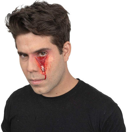 Ghoulish Zipped Eyes Applicatie