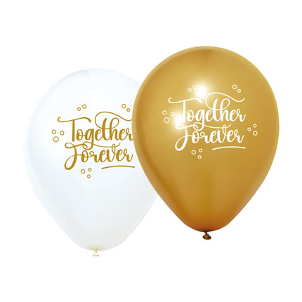 Globos Europe Ballonnen Together Forever 8 stuks