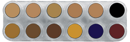 Grimas Grimas Camouflage Make-up Pure Palet CB