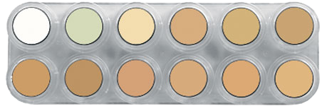 Grimas Camouflage Make-up – Stark Deckend Für Tattoos, Narben & Mehr