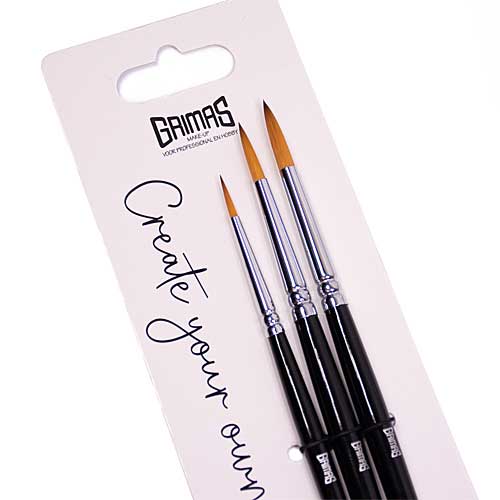 Grimas Grimas Face Paint Brush set 2 4 6
