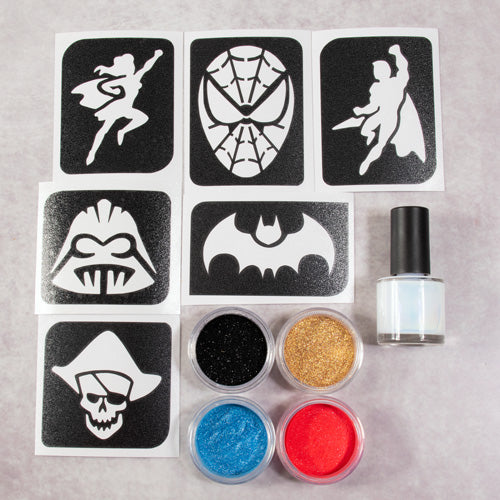Grimas Grimas Glittertattoo set Hero