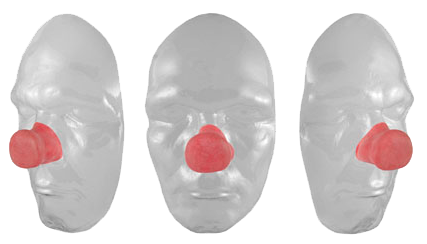 Grimas Grimas Latex Clownsneus vierkant