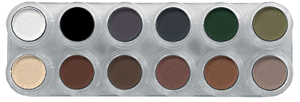 Grimas Grimas Oogschaduw/Rouge Palet UX