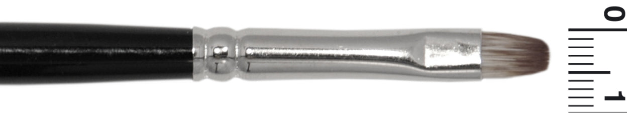 Grimas Grimas Penseel Imitatie Mangoeste Ovaal IMO6