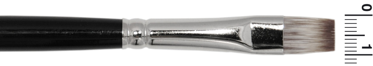 Grimas Grimas Penseel Imitatie Mangoeste Plat IMP10