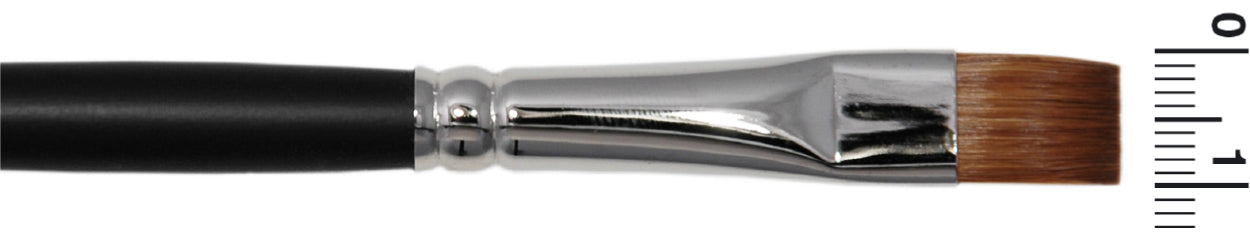 Grimas Grimas Penseel Rood Marterhaar Plat M10