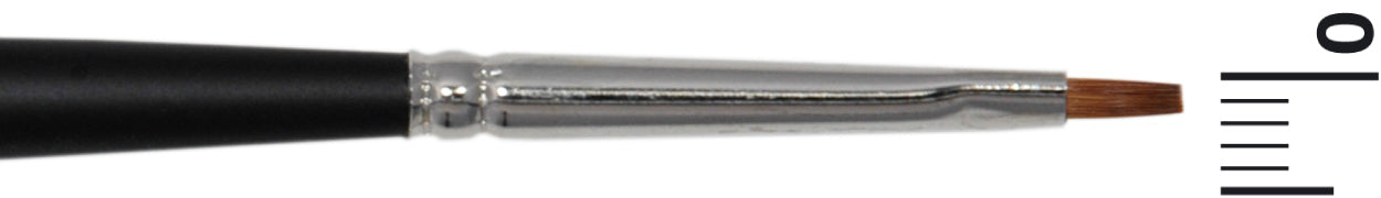 Grimas Grimas Penseel Rood Marterhaar Plat M2