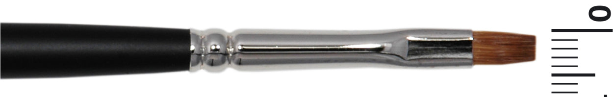 Grimas Grimas Penseel Rood Marterhaar Plat M4