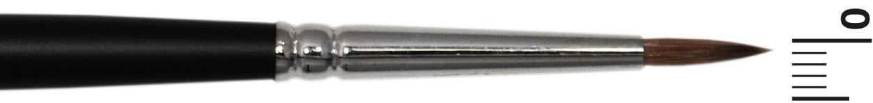 Grimas Grimas Penseel Rood Marterhaar Rond MR4