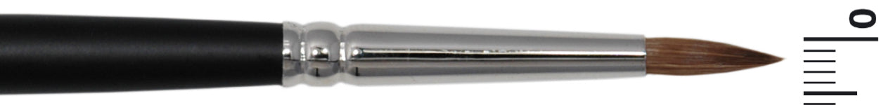 Grimas Grimas Penseel Rood Marterhaar Rond MR6