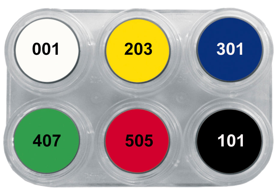 Grimas Grimas Water Make-up Pure A6 Palet